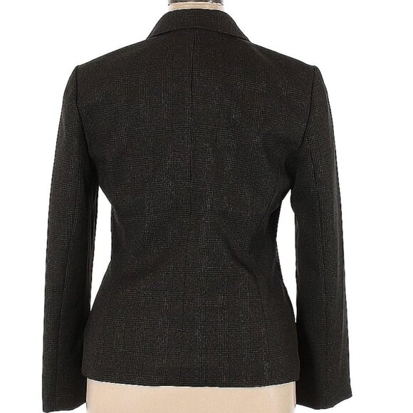 Evan Picone Charcoal Grey 3 Button Suit Jacket - Picture 3 of 8